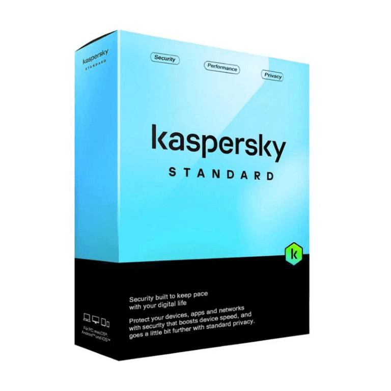 Kaspersky Standard Anti-Virus 1-year 1-Device License KL10419DAFS - ESD