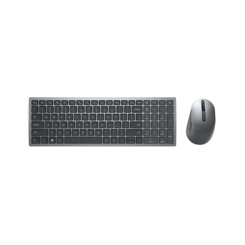 Dell KM7120W keyboard RF Wireless + Bluetooth QWERTY US International Grey Titanium 580-AIWM